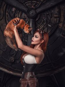 Kalinka Fox Nude Steampunk Cosplay Patreon Set Leaked