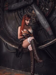 Kalinka Fox Nude Steampunk Cosplay Patreon Set Leaked