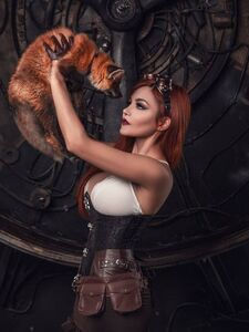 Kalinka Fox Nude Steampunk Cosplay Patreon Set Leaked