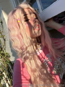 Belle Delphine Nude Cute In Pink Onlyfans Set Leak