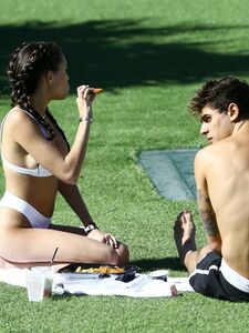 Madison Beer Sexy Camel Toe Bikini Set LATEST Leaked