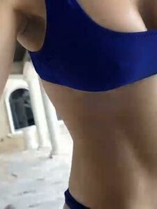 Amanda Cerny Bikini Ab Workout Livestream Leaked