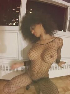Stormi Maya Nude Fishnet Bodysuit Onlyfans Leaked