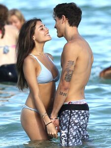 Madison Beer Camel Toe Public Bikini Set Leaked