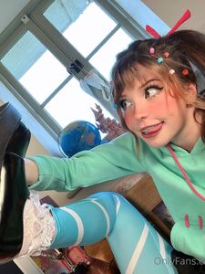 Belle Delphine Adult Vanellope Cosplay Onlyfans Set Leaked