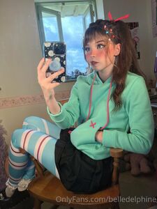 Belle Delphine Adult Vanellope Cosplay Onlyfans Set Leaked
