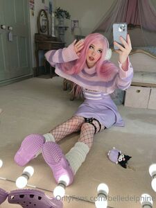 Belle Delphine Purple Crocs Full Onlyfans Set Leaked