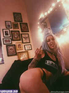 ALESSA SAVAGE new hot onlyfans leaked nudes