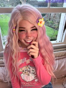 Belle Delphine Cute In Pink Onlyfans Latest Nudes Leaked Photos