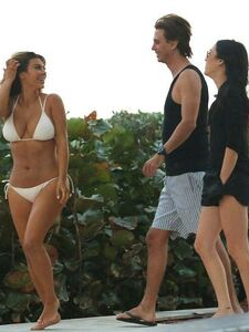 Kim Kardashian Candid Bikini Beach Set Leaked