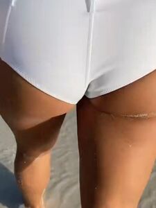 Rachel Cook Nude Outdoor Beach BTS Video Leaked