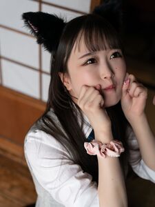 Ria Kurumi - Cat ear schoolgirl BJ - Cospuri 0309