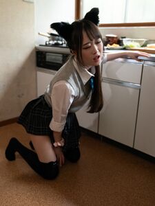 RiaKurumi - Cat ear schoolgirl - Cospuri 0306