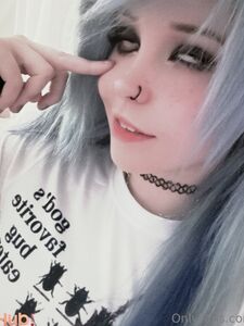 Belle Delphine Leaked Emo Raccoon Teasing Onlyfans Album