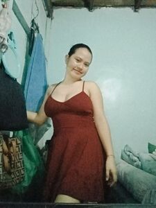 Busty student teases on her dress