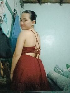 Busty student teases on her dress