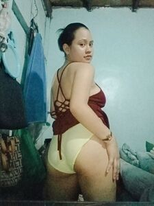 Busty student teases on her dress