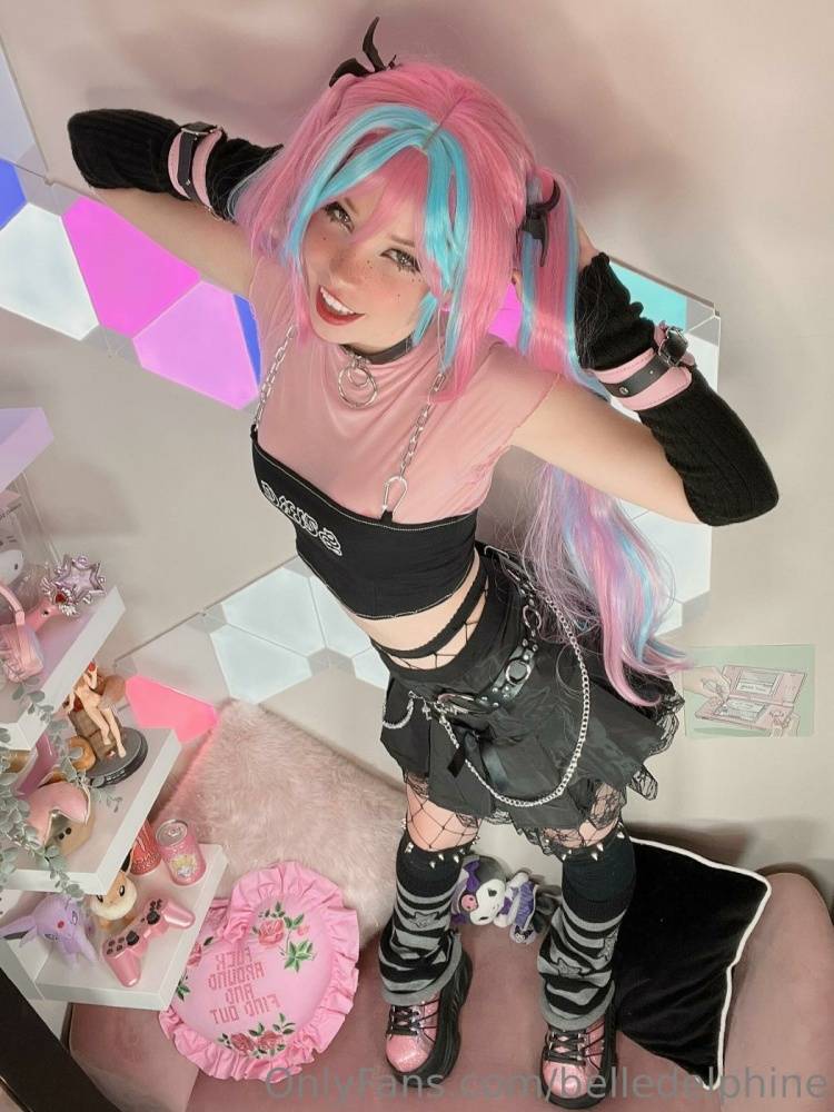 Belle Delphine Nude Bubble Gum Emo Onlyfans Set Leaked